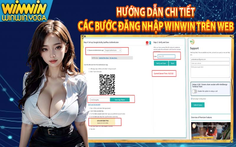 Đăng nhập WinWin trên website