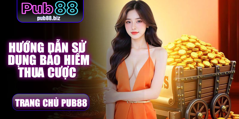 Hướng dẫn sử dụng bảo hiểm thua cược Pub88
